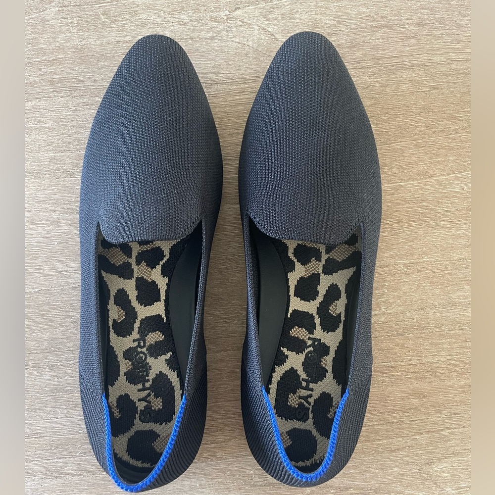 Rothy’s Almond Loafer in Black 8.5